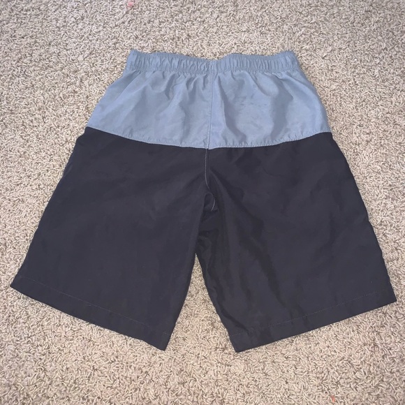 black and gray wonder nation youth swimsuit - Picture 2 of 3